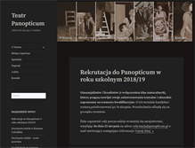 Tablet Screenshot of panopticum.pl